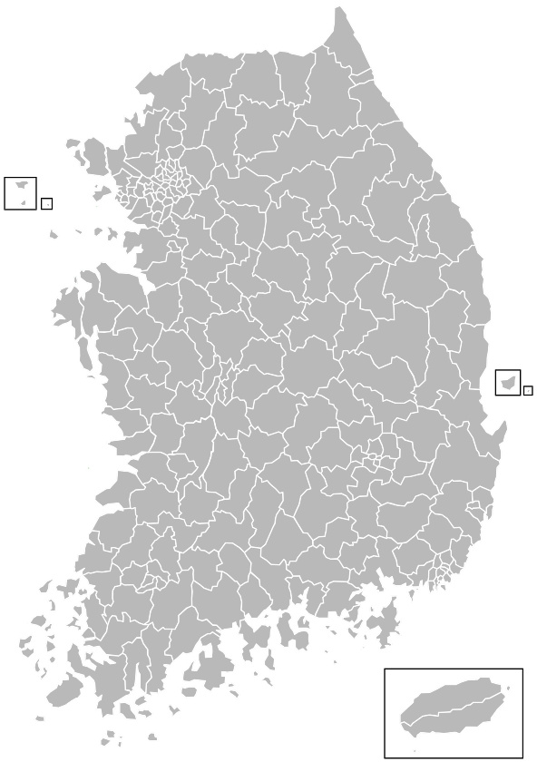 韩国行政区划