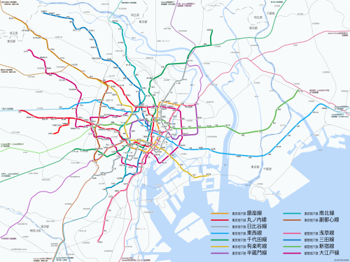 东京的地下铁系统