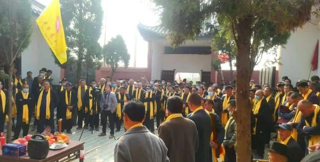 曹县扈连山总理事在扈老家扈氏宗祠修缮落成暨请谱庆典上的致辞