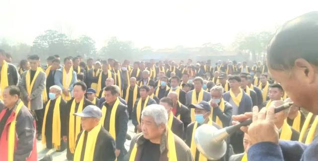 曹县扈连山总理事在扈老家扈氏宗祠修缮落成暨请谱庆典上的致辞