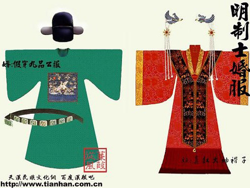 中国古今婚服演变史，不只有西方婚纱和凤冠霞披