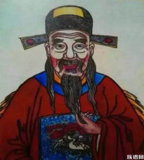 张氏文化历代十大先祖肖像