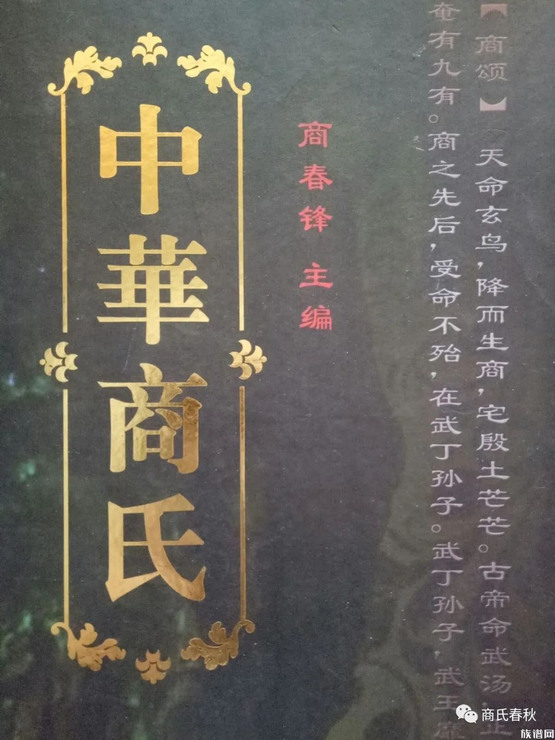 商氏文化公益奉献者商春锋