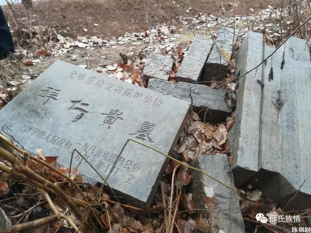 一代名将薛仁贵墓碑被扶正重修！