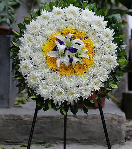 祭奠花圈图片大全集图片