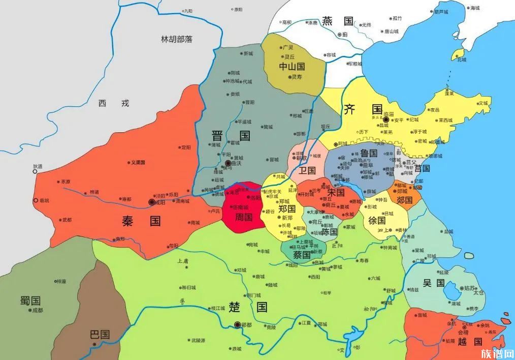 李姓简史，七大始祖、三大祖地、两大支派