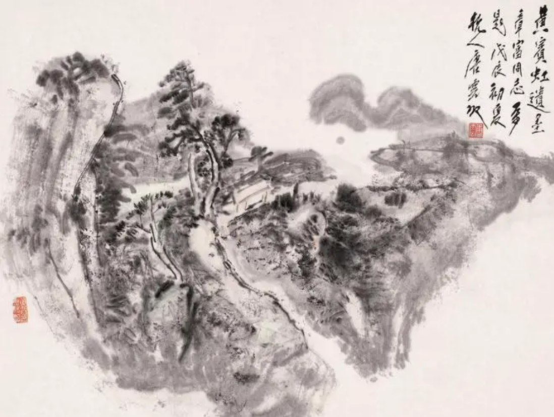 黄宾虹山水画