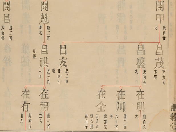 输入姓名查家谱