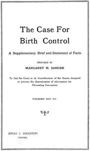 TheCaseforBirthControlASupplementaryBriefandStatementofFacts