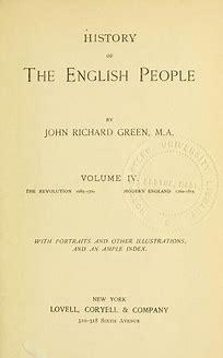 HistoryoftheEnglishPeople,VolumeIEarlyEngland,449-1071;ForeignKings,1071-1204;TheCharter,1204-1216