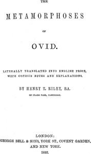 TheMetamorphosesofOvid,BooksI-VII