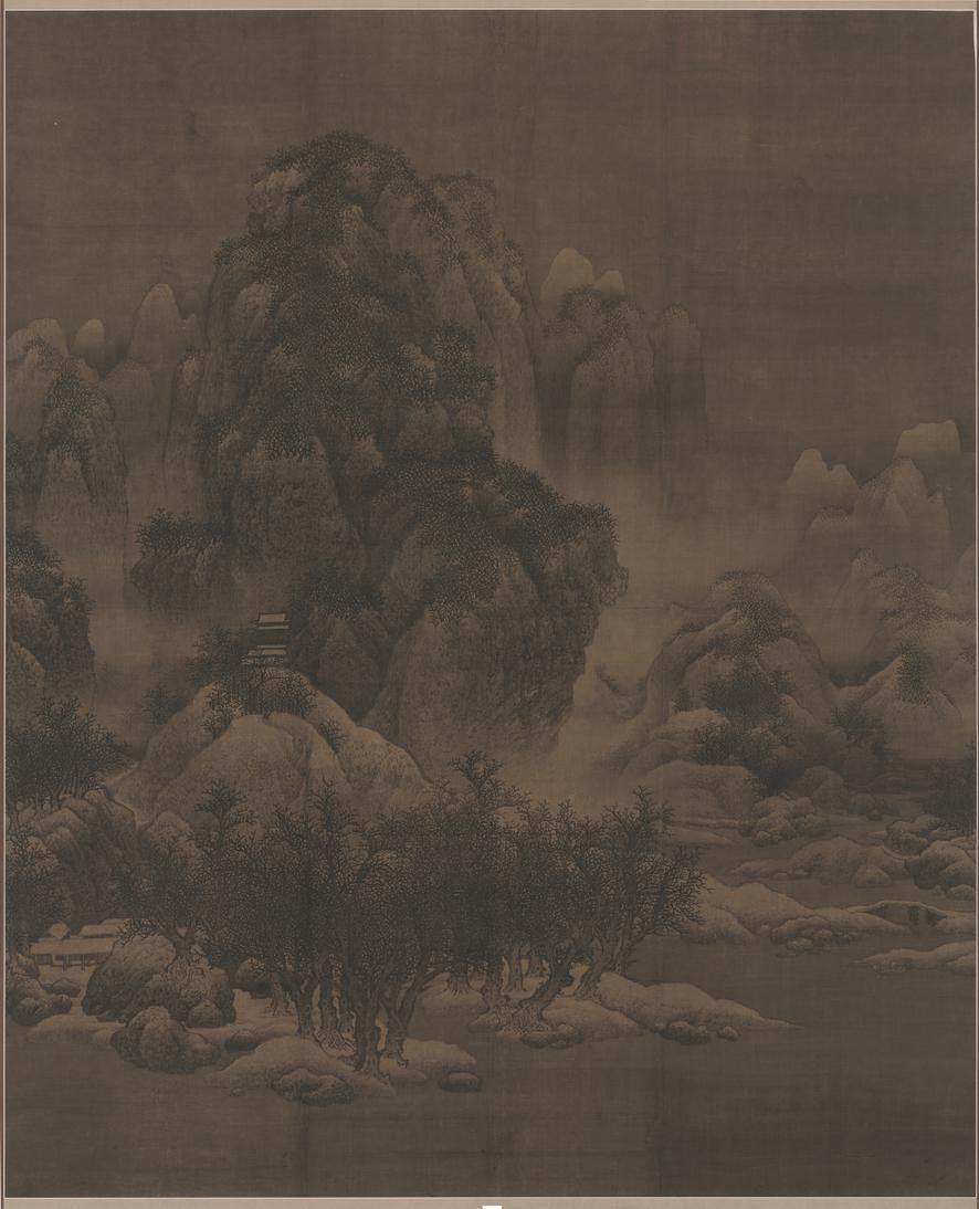 雪景寒林图(旧)