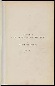 StudiesinthePsychologyofSex,Volume1TheEvolutionofModesty;ThePhenomenaofSexualPeriodicity;Auto-Erotism