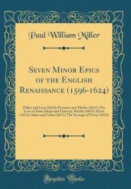 SevenMinorEpicsoftheEnglishRenaissance(1596-1624)