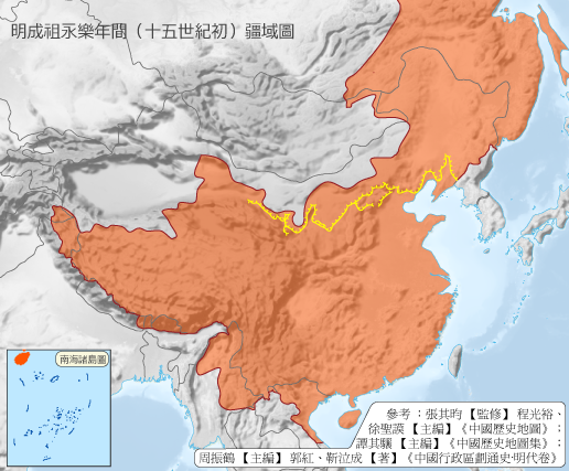 明朝行政區劃