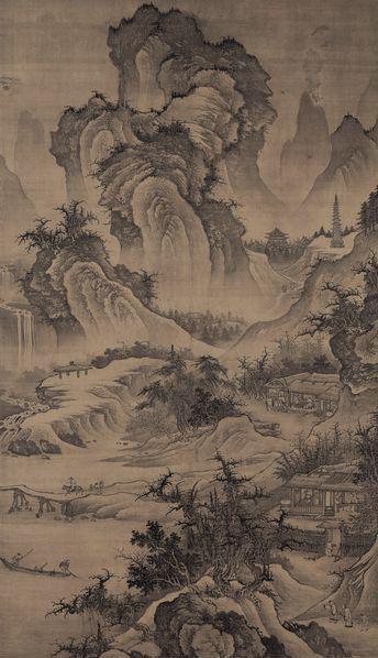 山庄高逸图