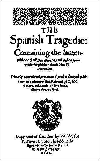 TheSpanishTragedie
