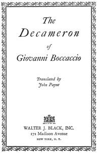 TheDecameronofGiovanniBoccaccio