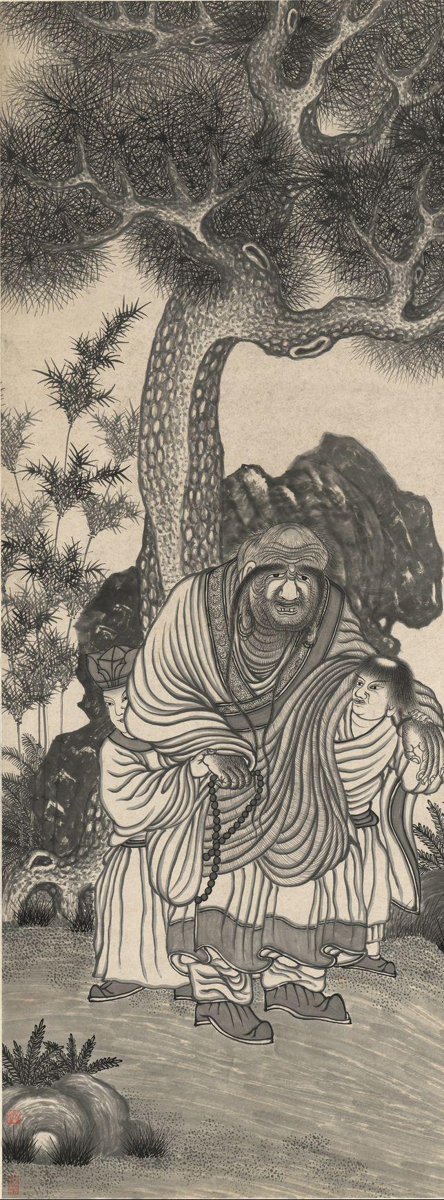 益寿尊者像