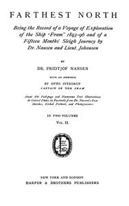 FarthestNorth,Vol.II：BeingtheRecordofaVoyageofExplorationoftheShip&quot;Fram&quot;1893-1896