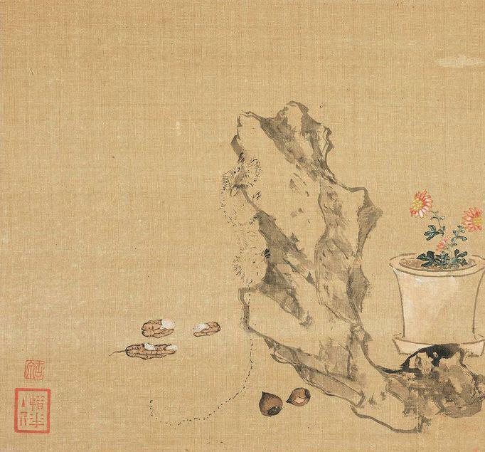 花卉奇石册-十二开-3