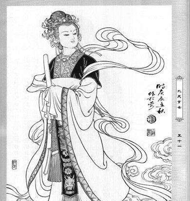 九天玄女是中国古代神话里的女神,又被人称作九天娘娘,九天弇兹氏或者