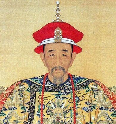 固伦温宪公主父亲康熙画像