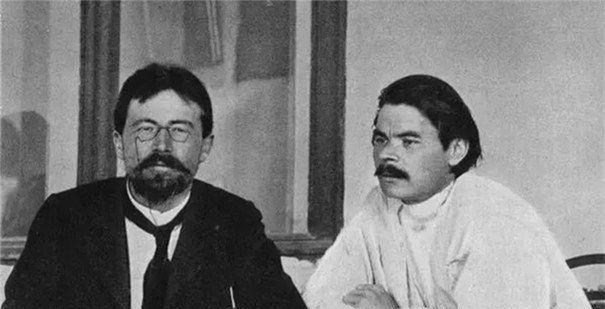 契诃夫（左）图片