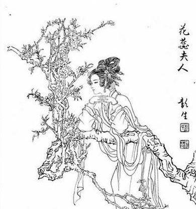 花蕊夫人画像