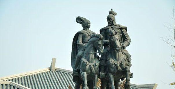 虞姬和项羽画像