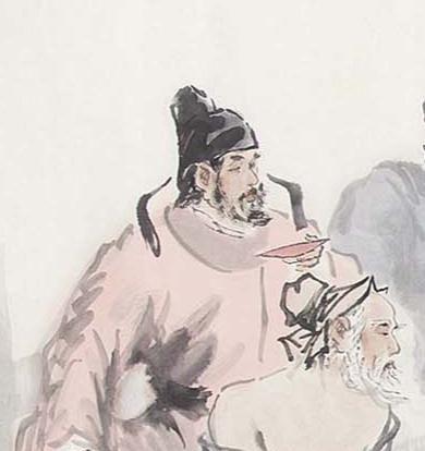 饮中八仙图的李适之