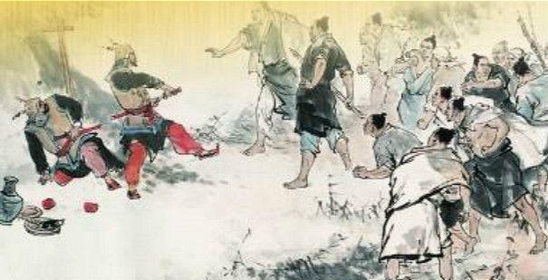 陈胜吴广杀死将尉