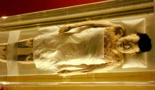 有些博物馆会展览一些古代尸骨,比如说湖南马王堆汉墓出土的辛追夫人