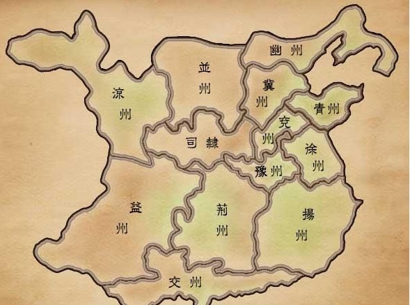 汉朝地图——中国古代汉朝地图