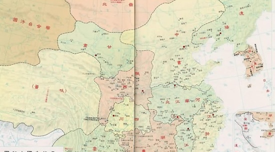 元朝地图——中国古代元朝地图